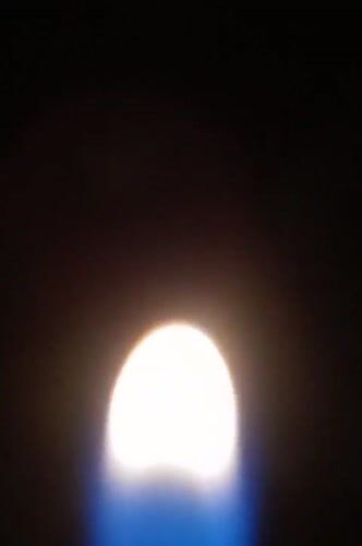 Flame captured on video in Keudekrueng, Indonesia