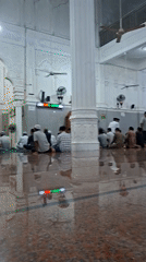 Friday congregation at Lhokseumawe's grand mosque