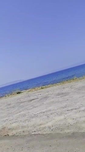 Coastal drive captured on video near Gouves, Greece