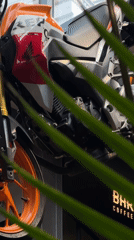 Honda Repsol motorcycle on display in Pokhara showroom