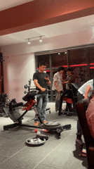 Gym workout sessions documented across Chongqing fitness facilities