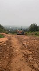 Rural Nigeria landscapes documented during hazy morning hours
