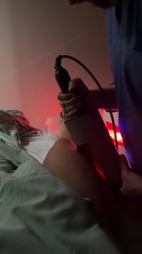 Bedroom scene documented in Krasnoyarsk involving two individuals
