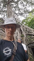 Exploring overgrown Angkor temple ruins in Siem Reap