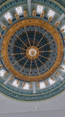 Inside and outside Masjid Al Munawwarah, Lhokseumawe