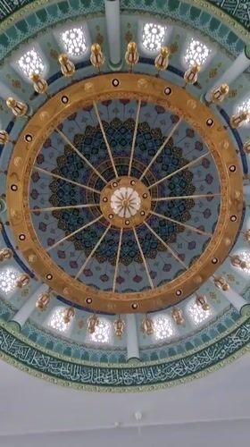 Inside and outside Masjid Al Munawwarah, Lhokseumawe
