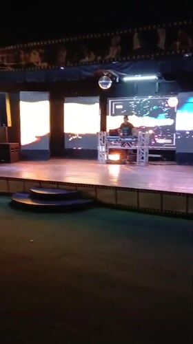 Nighttime DJ party draws crowds to beachside venue in Porlamar