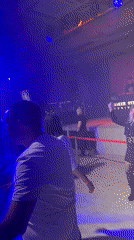 Nightclub scene captured at Baker Street Music venue in Krasnoyarsk