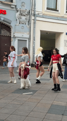 Red Square landmarks and a street dance, Moscow afternoon