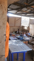School day activities captured at Ukwu-Abwa classroom in Nigeria