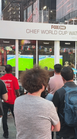 Fox World Cup watch party draws a crowd in New York