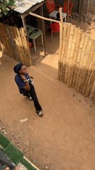Barbershop operations and local activity documented in Kurunduma, Nigeria