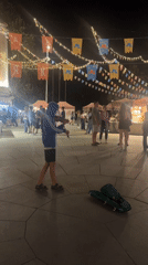 Varna promenade buzzing on a summer night
