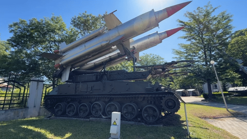 Morning visit to Sofia's military museum exhibits