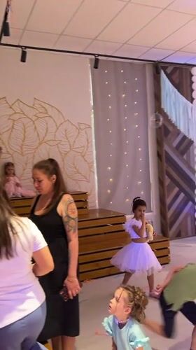 Children celebrate birthday party with games in Vologda