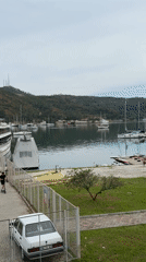 Marina scenes documented in Fethiye, Turkey harbor