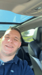 Car ride moment in Cheshnegirovo, Bulgaria