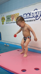 Child observed at swimming center in Bor, Russia