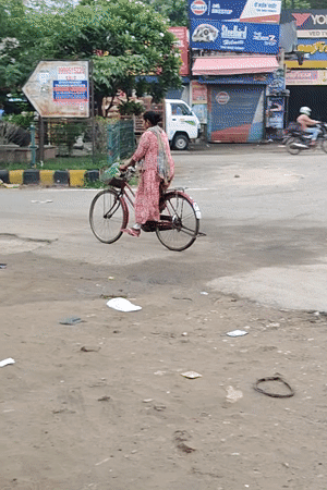 Overcast morning in Gurgaon — streets, wildlife, and landmarks
