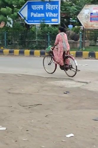 Overcast morning in Gurgaon — streets, wildlife, and landmarks