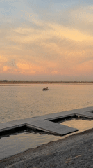 Quiet waterfront afternoon captured in Rostov-on-Don