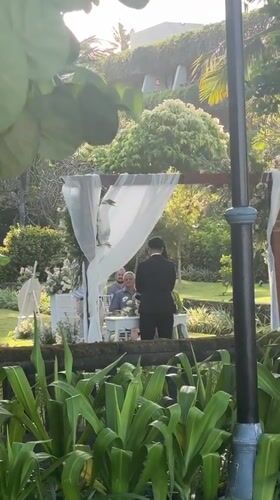 Morning beach life and wedding captured in Denpasar