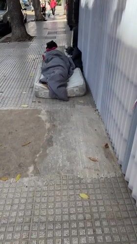 Street scenes captured in Buenos Aires neighborhood
