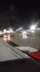 Evening memories captured around Moscow airport area