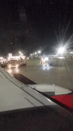 Evening memories captured around Moscow airport area