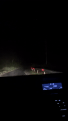 Evening drive through rainy Alamovtsi Bulgaria captured on dashcam
