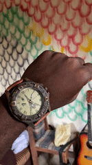 Wristcheck session in Mararaba featuring two vintage-style watches