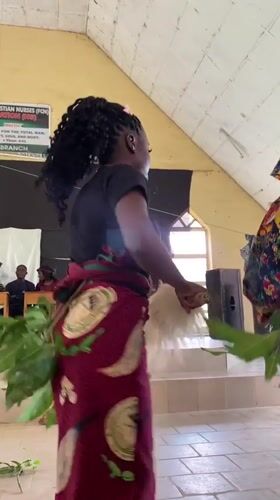 Traditional dress and dancing in Dutsen Kato, Nigeria