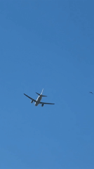 Commercial aircraft spotted flying over Varna, Bulgaria