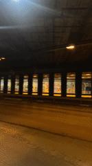Sofia commuters document evening tram journey through city