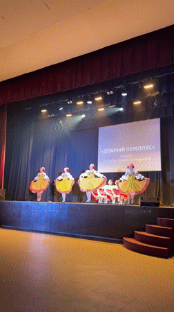 Traditional Russian folk dance performances staged in Rusanovo