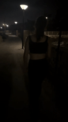 Night stirs in Agios Tychona: people and animals on the move