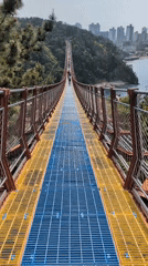Morning coastal walk documented in Ulsan, South Korea