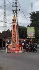 Daily life moments captured across Kebonsari, Indonesia community