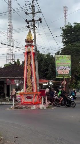 Daily life moments captured across Kebonsari, Indonesia community