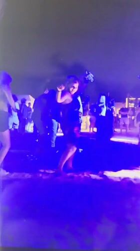 Beach party continues into early morning hours in Varna