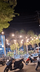 Evening entertainment and dining scene captured in Lhokseumawe, Indonesia