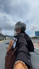 Early morning motorcycle riders observed on Phuket roads