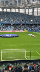 Soccer stadium prepares for kickoff in Nizhny Novgorod