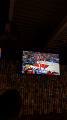Late-night basketball viewing at New York bar draws patrons
