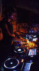 DJ performs early morning set at Paris club
