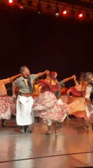 Traditional folk dance performance captivates Buenos Aires audience