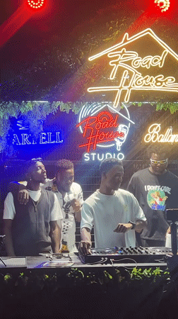 DJ event draws dancers at Road House Studio Nigeria