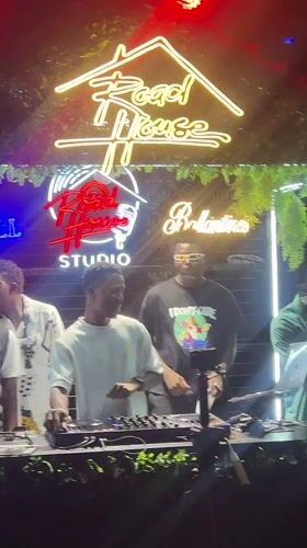 DJ event draws dancers at Road House Studio Nigeria