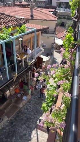 Afternoon cocktails and sightseeing captured in historic Stari Bar