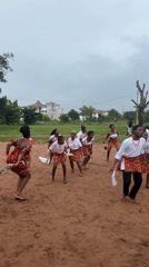 Traditional dance performance in Ihiagwa, Nigeria